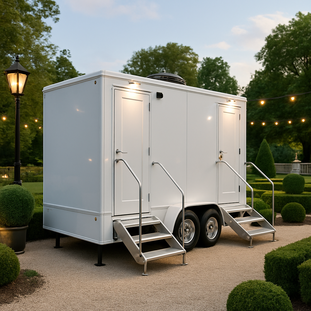 Portable toilets for Detroit job sites